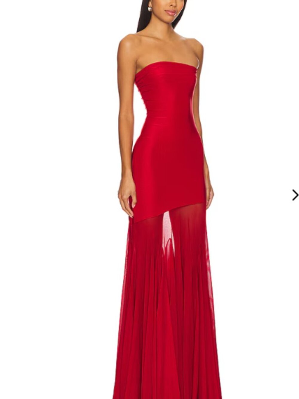 Deme by Gabriella Dahlia Gown in Maroon